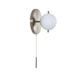 Изображение товара Бра светодиодное с выключателем 10029W Loft It Signal Gold в форме шара