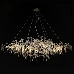 Изображение товара Подвесная люстра светодиодная 10067/1800 SG Loft It Bijout форма ветки