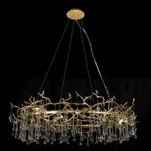 Изображение товара Подвесная люстра Loft It Bijout 10068/1000 GD форма ветки