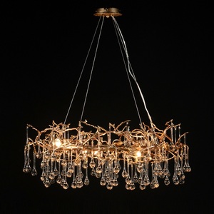 Изображение товара Подвесная люстра светодиодная 10068/800 GB Loft It Bijout форма ветки