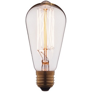 Изображение товара Лампочка накаливания Эдисона груша E27 60W 2400-2800K Loft It Edison Bulb 1008
