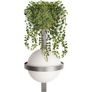 Изображение товара Настенный светильник светодиодный Loft It Jardin 10121W/B Dark grey в форме шара