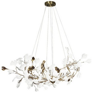 Изображение товара Подвесная люстра светодиодная Loft It Fleur 10125/10 с цветами