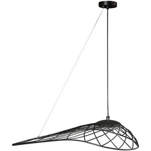 Изображение товара Плетеный подвесной светильник светодиодный 10127/590 Loft It Tressage Black