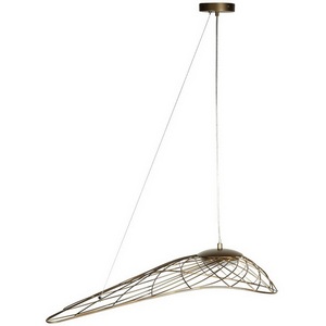 Изображение товара Плетеный подвесной светильник светодиодный 10127/590 Loft It Tressage Gold