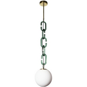 Изображение товара Подвесной светильник 10128P Loft It Chain Green в форме шара