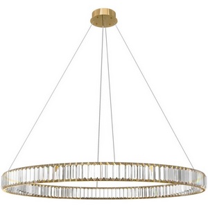 Изображение товара Подвесной светильник LED 10135/1000 Loft It Crystal ring Gold кольцо