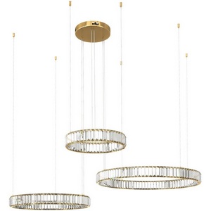 Изображение товара Подвесной светильник LED 10135/3 Loft It Crystal ring Gold
