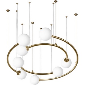 Изображение товара Подвесной светильник в виде солнечной системы 10155/800 Loft It Infinite Gold