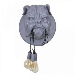 Изображение товара Настенный светильник Loft It Bulldog 10177 Grey с животными