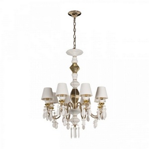 Изображение товара Подвесная люстра 10203/8 Loft It Grace White с подвесками