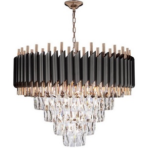 Изображение товара Подвесная каскадная люстра хрусталь Loft It Eclair 10206/600
