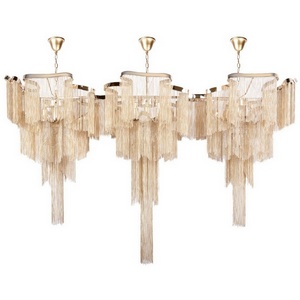 Изображение товара Подвесная люстра каскадная Loft It Stream 10208/1400R Gold