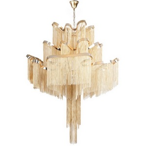 Изображение товара Подвесная каскадная люстра Loft It Stream 10208/800 Gold