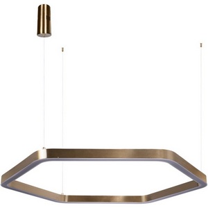 Изображение товара Подвесной светодиодный светильник Loft It Titanium 10243L Gold