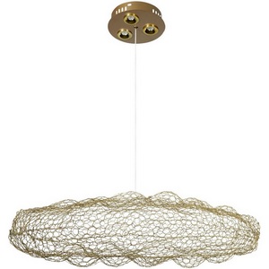 Изображение товара Подвесной светодиодный светильник Loft It Cloud 10247/700 Gold форма ветки