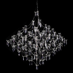 Изображение товара Подвесная люстра светодиодная Loft It Mira 10259/1200 Silver Asfour