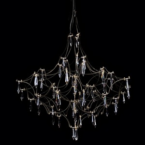 Изображение товара Подвесная люстра светодиодная Loft It Mira 10259/800 Gold Asfour