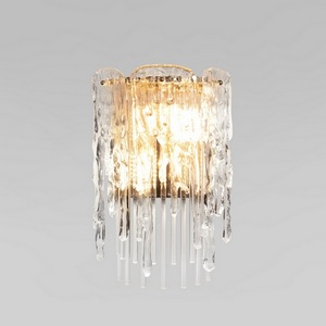 Изображение товара Бра подвесное с цоколем е14 хрусталь Loft It Florida 10298W French gold