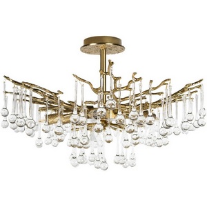 Изображение товара Потолочная люстра на штанге Loft It Coral 10351/600C AB форма ветки