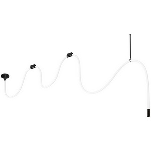 Изображение товара Подвесной светильник светодиодный с гибким неоном Loft It Thread 10388B Black