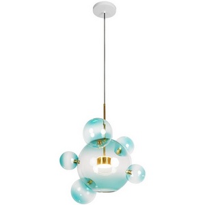 Изображение товара Подвесной светодиодный светильник молекулы Loft It Bolle 2027-P6 Blue
