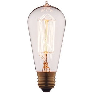 Изображение товара лампочка накаливания Эдисона груша E27 40W 2400-2800K Loft It Edison Bulb 6440-SC