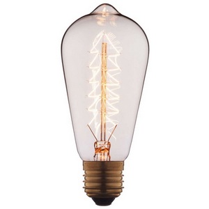 Изображение товара лампочка накаливания Эдисона груша E27 60W 2400-2800K Loft It Edison Bulb 6460-S