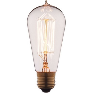 Изображение товара лампочка накаливания Эдисона груша E27 60W 2400-2800K Loft It Edison Bulb 6460-SC