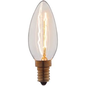 Изображение товара лампочка накаливания Эдисона E14 40W 2400-2800K Loft It Edison Bulb 3540