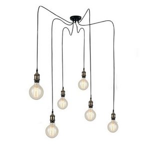 Изображение товара Каскадный подвесной светильник паук Loft It Spider LOFT1162A/6