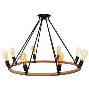 Изображение товара Подвесная люстра Loft It Rope Filament LOFT1861/8 кольцо