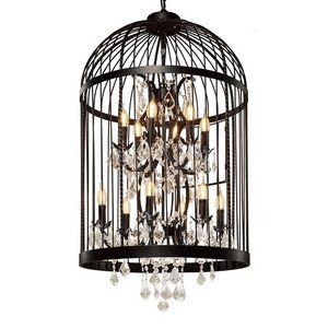 Изображение товара Подвесная люстра Loft It Vintage Birdcage LOFT1891/12 подсвечник