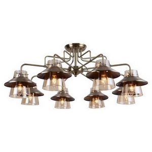 Изображение товара Большая потолочная люстра IP21 Lussole LGO Cochise GRLSP-8079