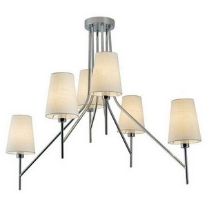 Изображение товара Большая потолочная люстра IP21 Lussole LGO Toledo GRLSP-8181