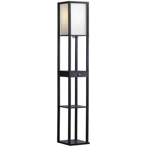 Изображение товара Торшер колонна IP21 со столиком Lussole LGO Woodruff LSP-0333