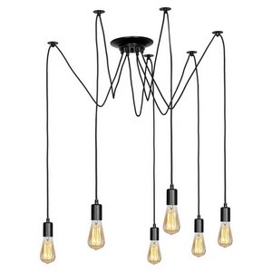 Изображение товара Большая подвесная люстра IP21 паук Lussole LGO Shirley LSP-8172