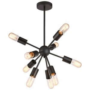 Изображение товара Потолочная люстра молекулы IP21 Lussole LGO Kenner LSP-8272