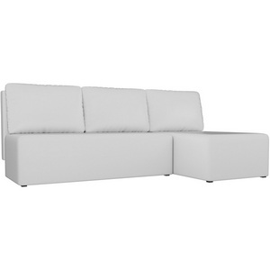 Изображение товара Угловой диван Поло правый (экокожа белая) Лига Диванов 100441