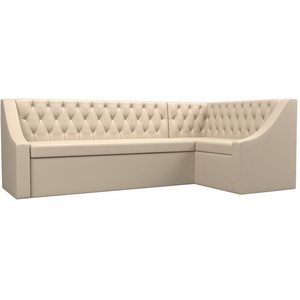 Изображение товара Кухонный угловой диван Мерлин правый (экокожа бежевая) Лига Диванов 100458