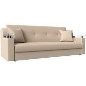 Изображение товара Прямой диван книжка Сенатор (экокожа бежевая) Лига Диванов 100629