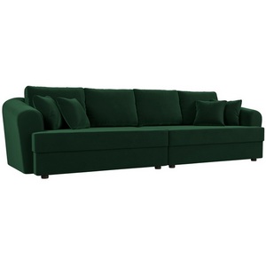 Изображение товара Прямой диван Милтон (велюр зеленый) Лига Диванов 100654