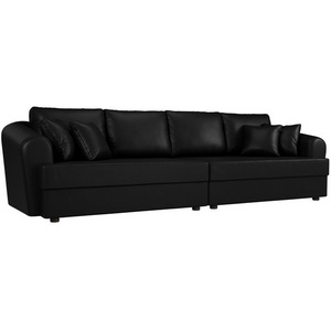Изображение товара Прямой диван Милтон (экокожа черная) Лига Диванов 100671
