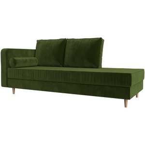 Изображение товара Кушетка Прайм левый (микровельвет зеленый) Лига Диванов 100881L