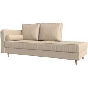 Изображение товара Кушетка Прайм левый (экокожа бежевая) Лига Диванов 100891L