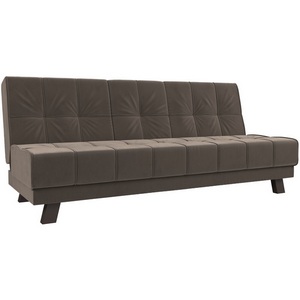 Изображение товара Прямой диван Винсент (велюр коричневый) Лига Диванов 102870