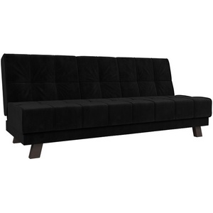 Изображение товара Прямой диван Винсент (велюр черный) Лига Диванов 102871