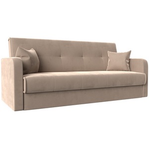 Изображение товара Диван книжка Надежда (велюр бежевый) Лига Диванов 103070