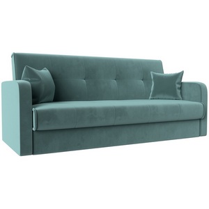 Изображение товара Диван книжка Надежда (велюр бирюзовый) Лига Диванов 103071