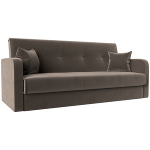 Изображение товара Диван книжка Надежда (велюр коричневый) Лига Диванов 103075